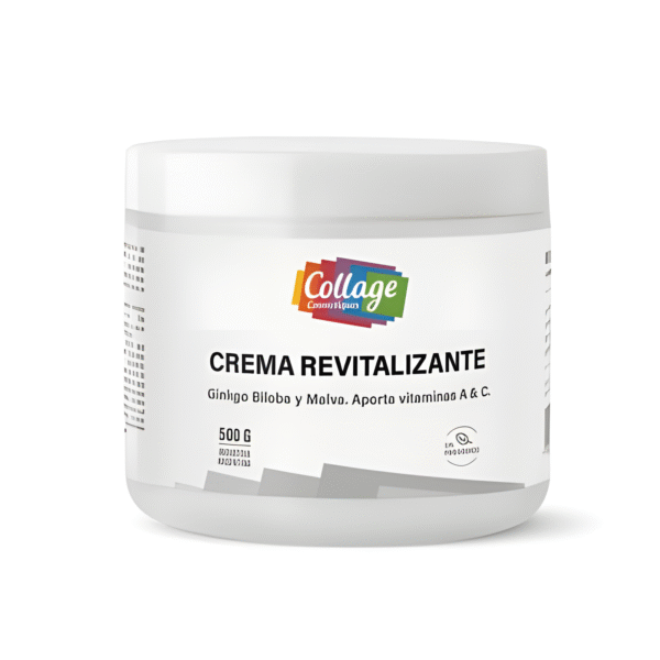 Crema Revitalizante Con Ginkgo Biloba Y Malva. Aporta Vit. A&C 500