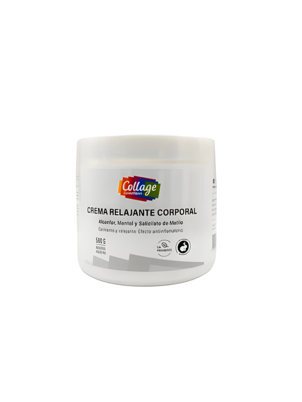 Crema Relajante Corporal Con Alcanfor, Mentol Y Salicilato De Metilo 250
