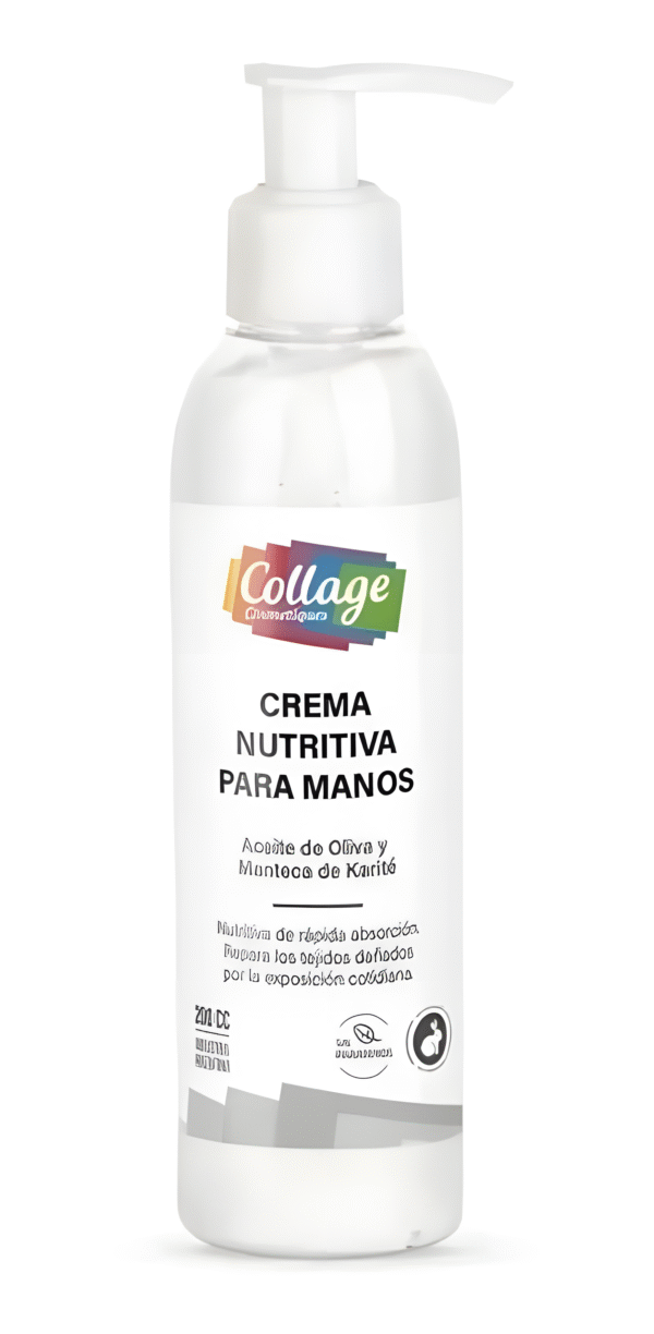 Crema Nutritiva Para Manos Con Aceite De Oliva Y Manteca De Karite 200 Cremera