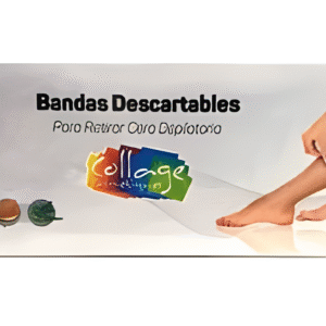 Bandas Depilatorias Paquete De 100 Unidades Sist. Descartable