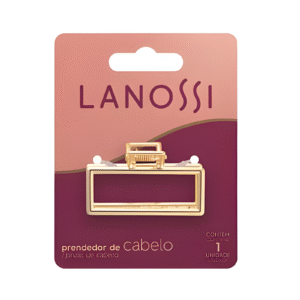 Broche Metal Gold