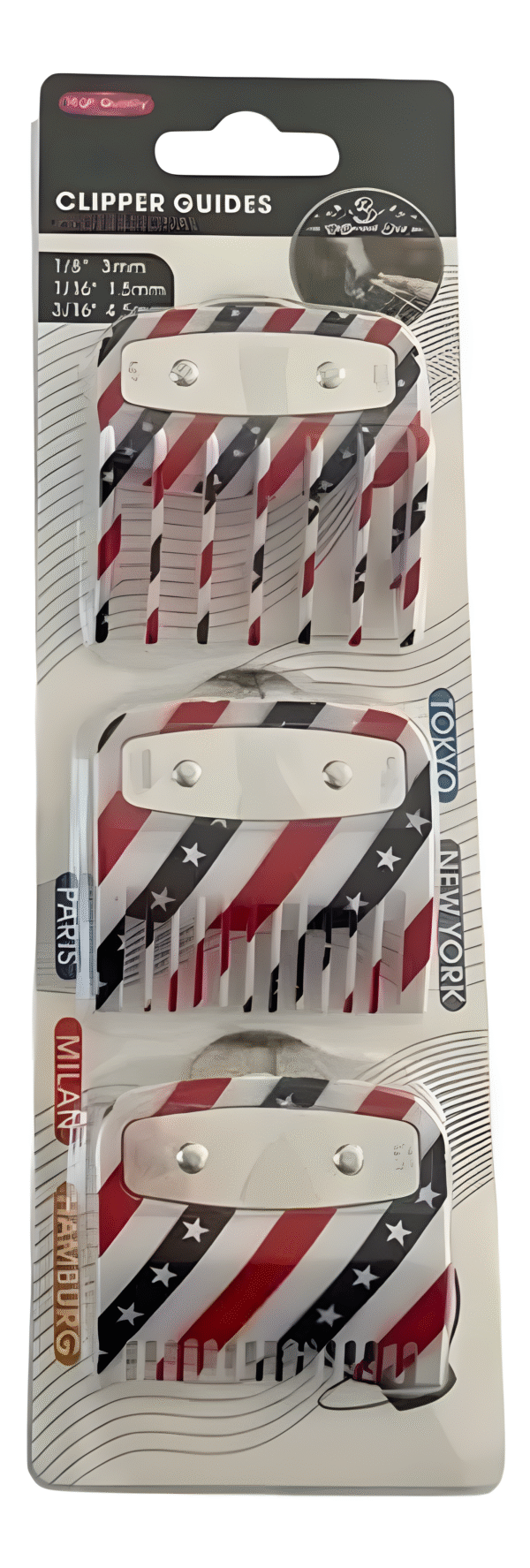 Set Peine Guia X3 Dibujos 330-3