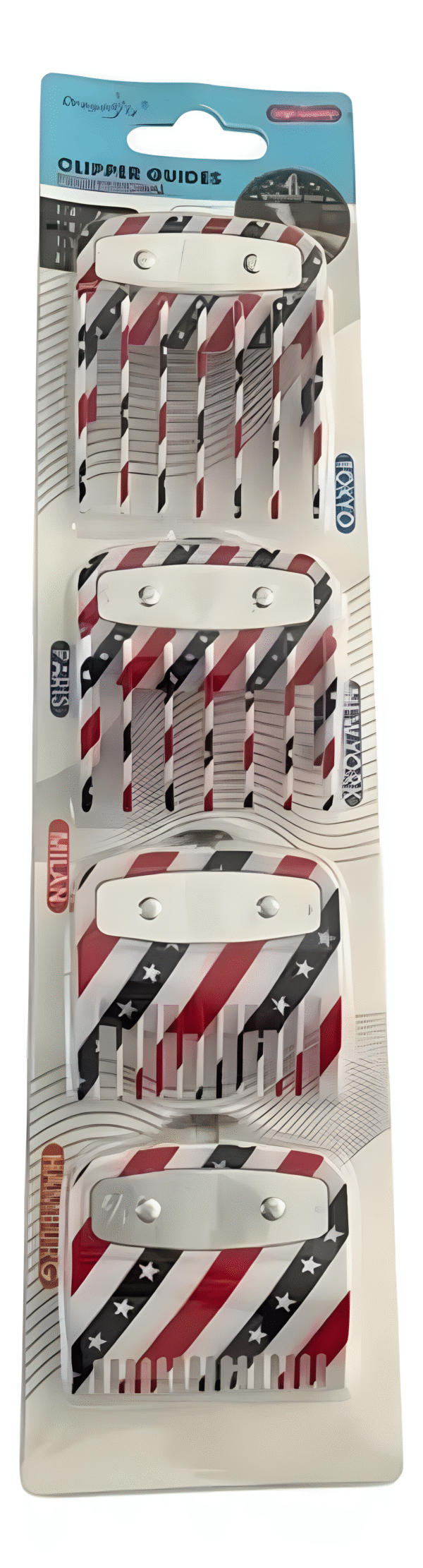 Set Peine Guia X4 Dibujos 330-4