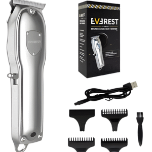 Hair Trimmer Everest Power Plateado