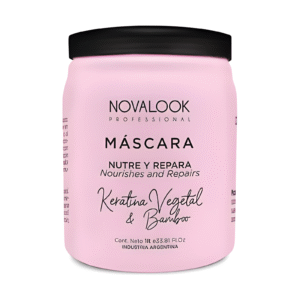 Mascara De Keratina & Bamboo Cabellos Da?ados 1 Lt