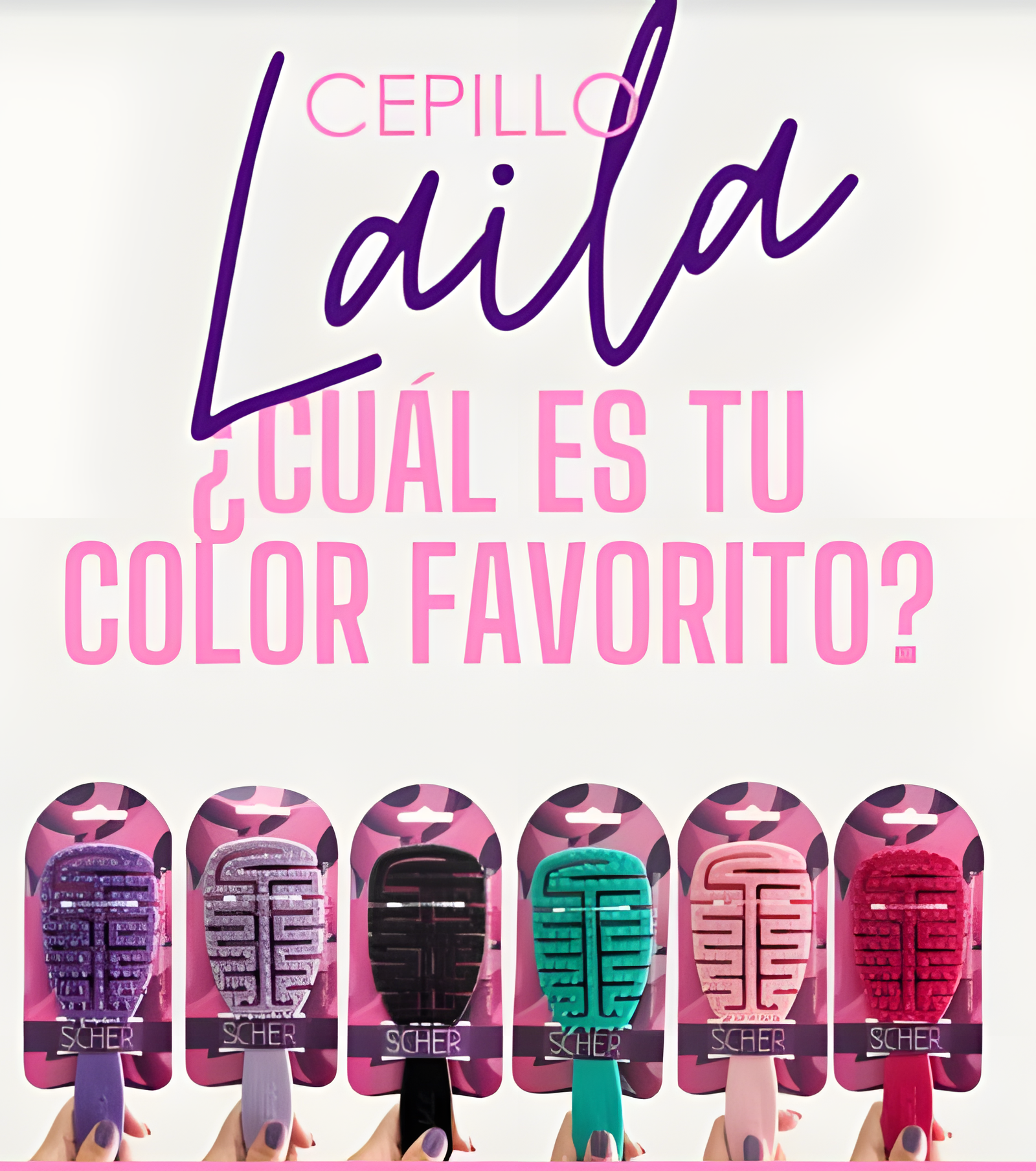 Cepillo Desenredante Laila