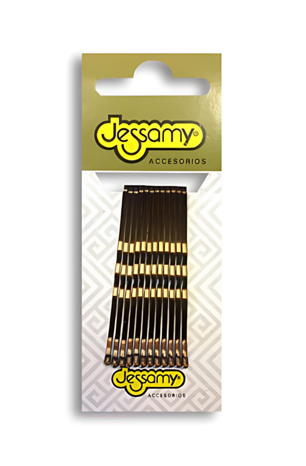 Clips Jessamy En Acero Rubio Caja X 72