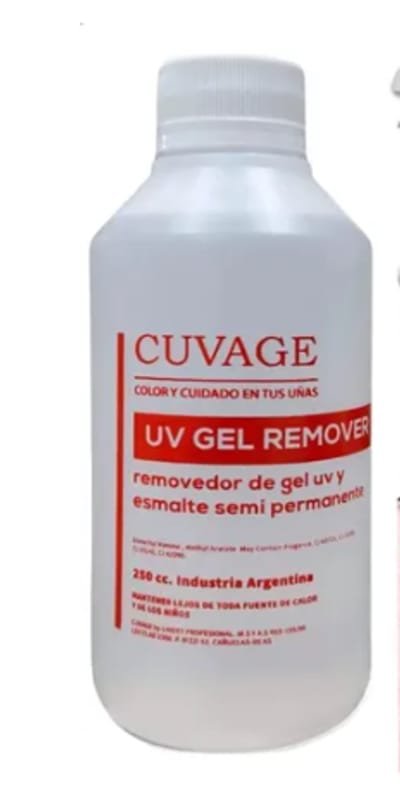 Removedor De Gel Uv X 250 Cc