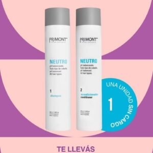 SHAMPOO + ACONDICIONADOR NEUTRO+ REGALO