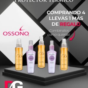 2 PROTECTOR TERMICO + 2 BRILLO ORO ARGAN +1 DE REGALO