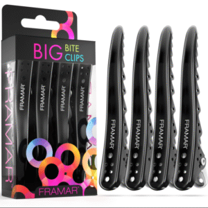 SEPARADORES BIG BITE CLIPS BLACK  X 4