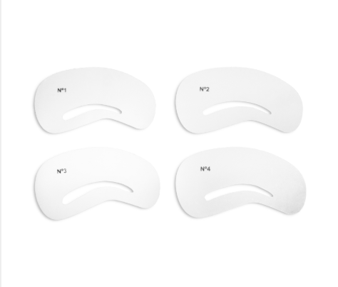 STENCIL PARA CEJAS X 4 UNIDADES