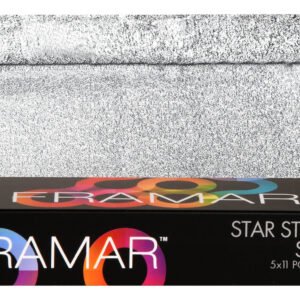 PAPEL ALUMINIO  5X11 POP STRUCK  SILVER 25 HOJAS