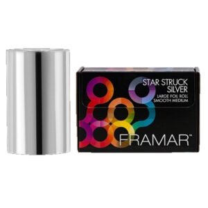 ROLLO ALUMINIO MEDIUM STAR  STRUCK SILVER