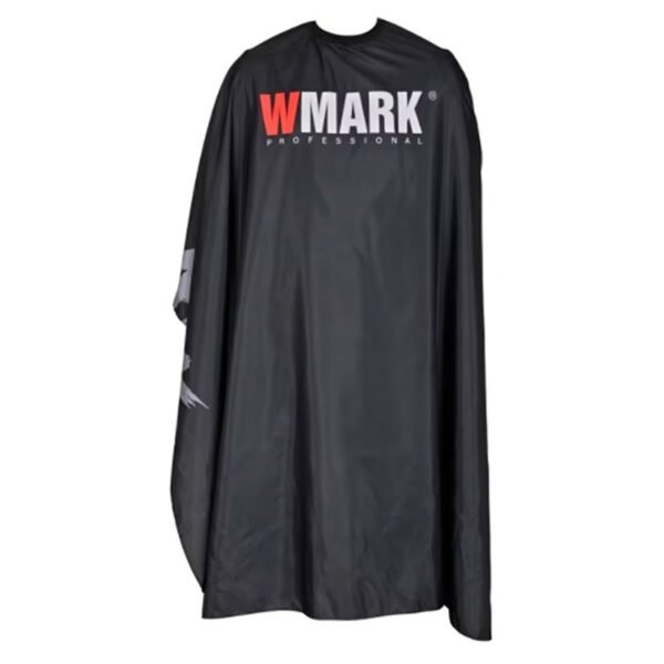 CAPA DE BARBERO NEGRA LISA WMARK