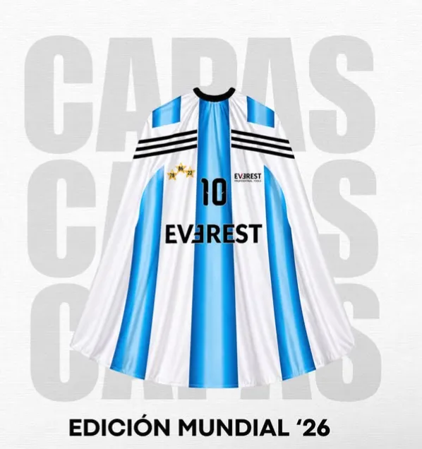 CAPA FULL C/GANCHOS 1002 CAMISETA ARGENTINA 2026