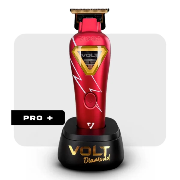 VIGGO PROFESSIONAL TRIMMER V-026 A - VOLT DIAMOND 2026 - RED