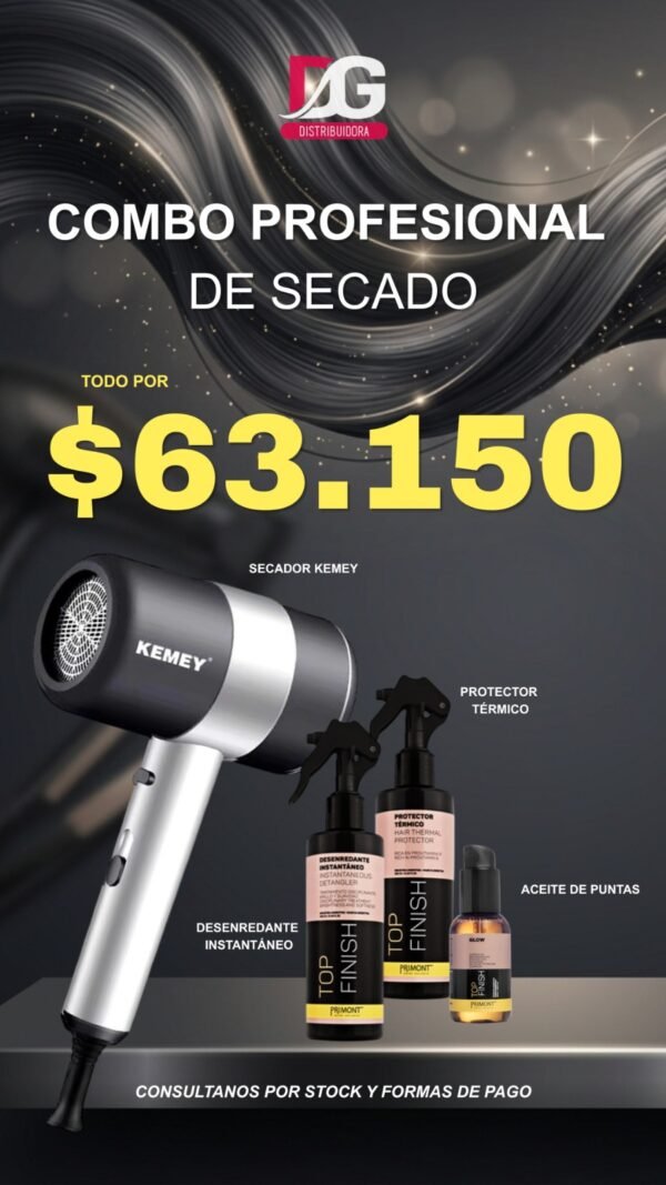 COMBO PROFESIONAL DE SECADO