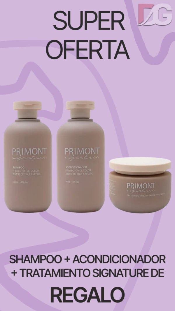 OFERTA SIGNATUR, SHAMPOO + ACONDICIONADOR + TRATAMIENTO