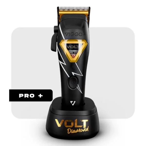 VIGGO PROFESSIONAL CLIPPER V-025 A - VOLT DIAMOND 2026 - BLACK