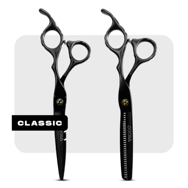 VIGGO TIJERAS V-103 BLACK ED. KIT 6 C 912 FN-PULIR (CLASSIC)