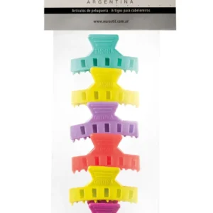 BROCHES PLASTICO PEQUE?O X 6 UNIDADES