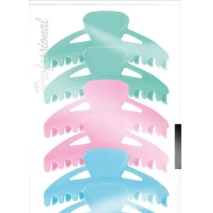 BROCHES FANTASIA GRANDES X 6 UNID. COLORES