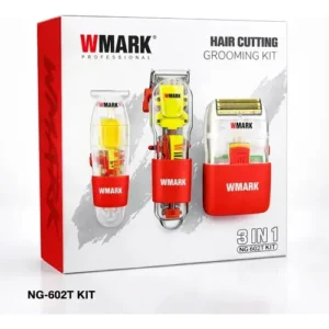 WMARK 3 IN 1 - KIT CORTADORA DE PELO+ TRIMMER + SHAVER NG-602