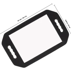 ESPEJO RECTANGULAR NEGRO