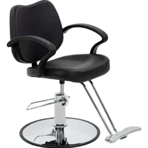 WMARK BARBER HAIRDRESSING CHAIR BLACK